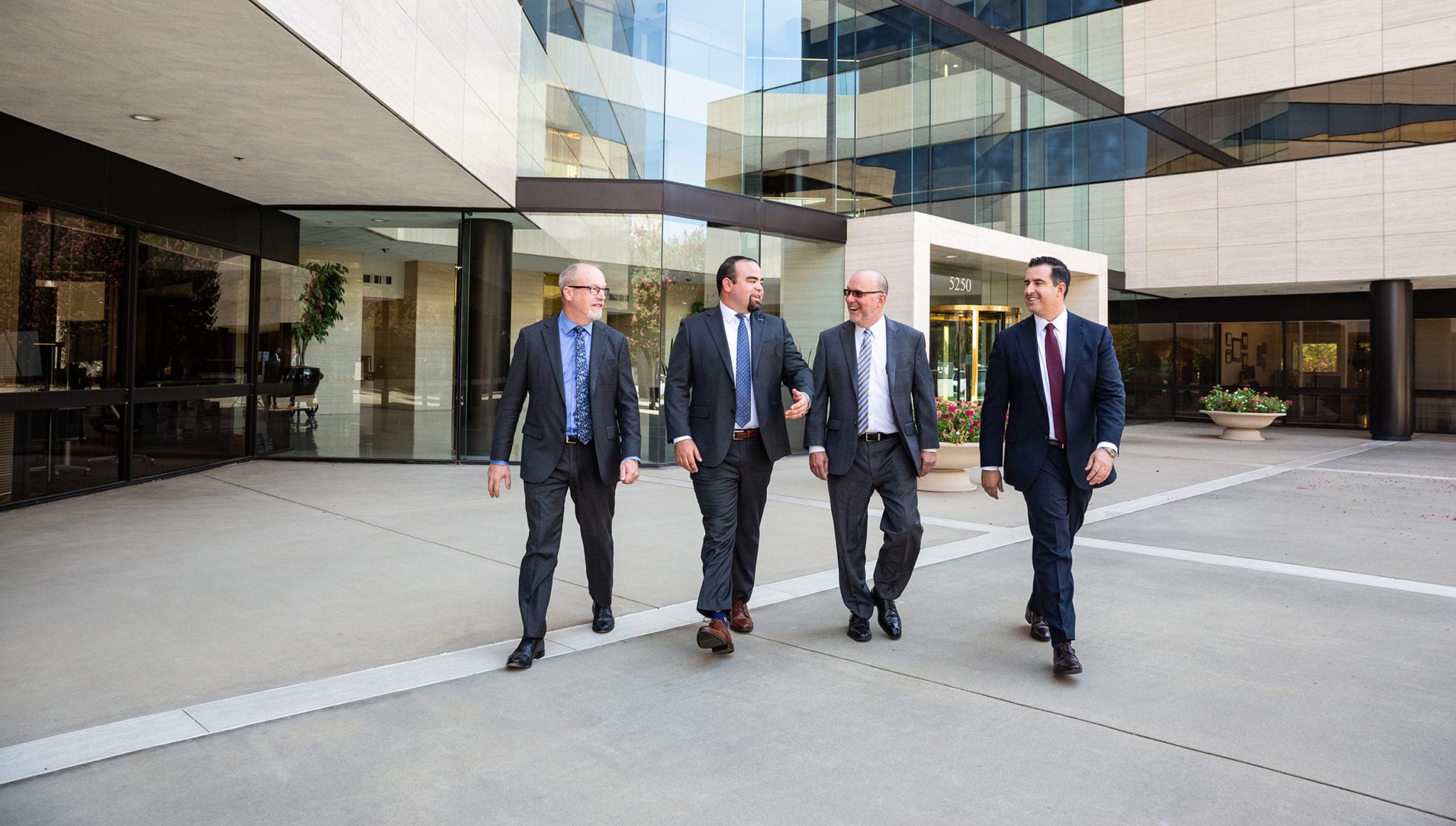 Partners Walking